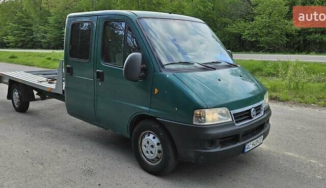 Зеленый Фиат Дукато, объемом двигателя 2.8 л и пробегом 200 тыс. км за 10500 $, фото 1 на Automoto.ua