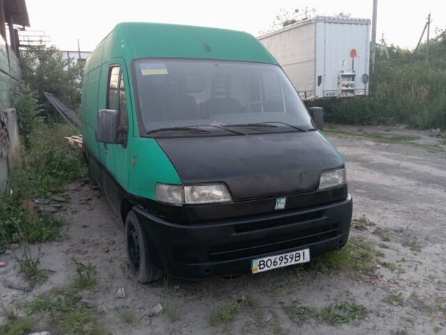 Зеленый Фиат Дукато, объемом двигателя 2.8 л и пробегом 300 тыс. км за 1600 $, фото 1 на Automoto.ua