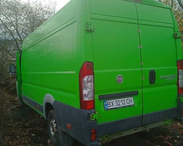 Зелений Фіат Дукато, об'ємом двигуна 3 л та пробігом 480 тис. км за 2300 $, фото 1 на Automoto.ua