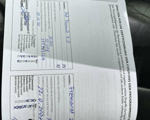 Білий Фіат Фрімонт, об'ємом двигуна 1.96 л та пробігом 142 тис. км за 15800 $, фото 53 на Automoto.ua