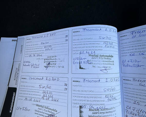 Серый Фиат Фримонт, объемом двигателя 2 л и пробегом 215 тыс. км за 14300 $, фото 23 на Automoto.ua