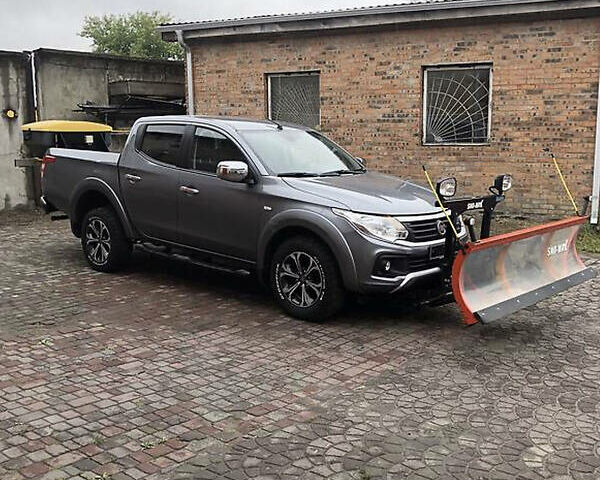 Серый Фиат Fullback, объемом двигателя 2.5 л и пробегом 80 тыс. км за 19999 $, фото 3 на Automoto.ua