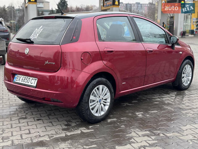 Красный Фиат Гранде Пунто, объемом двигателя 1.4 л и пробегом 236 тыс. км за 4700 $, фото 2 на Automoto.ua