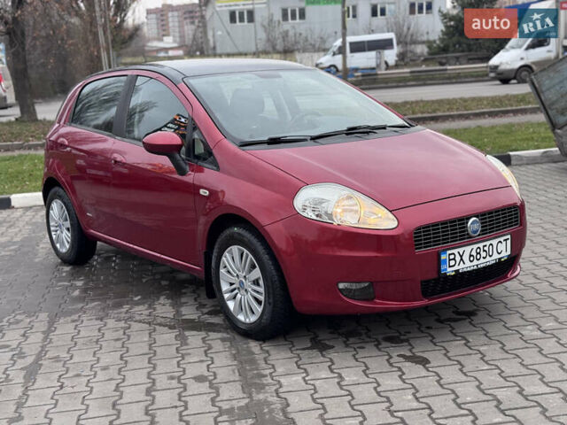 Красный Фиат Гранде Пунто, объемом двигателя 1.4 л и пробегом 236 тыс. км за 4700 $, фото 13 на Automoto.ua