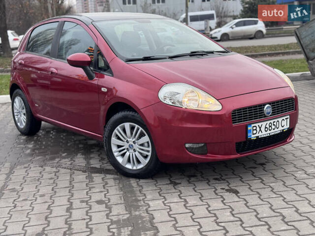 Красный Фиат Гранде Пунто, объемом двигателя 1.4 л и пробегом 236 тыс. км за 4700 $, фото 26 на Automoto.ua