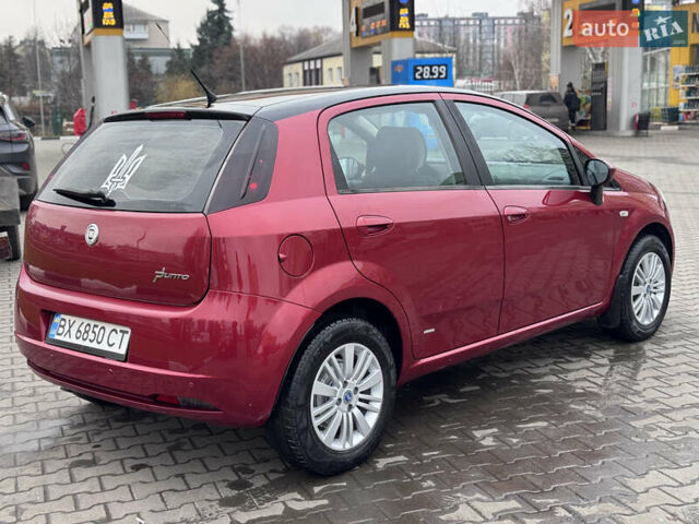 Красный Фиат Гранде Пунто, объемом двигателя 1.4 л и пробегом 236 тыс. км за 4700 $, фото 15 на Automoto.ua