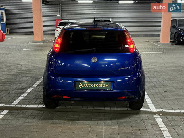 Синій Фіат Гранде Пунто, об'ємом двигуна 1.37 л та пробігом 159 тис. км за 4300 $, фото 3 на Automoto.ua