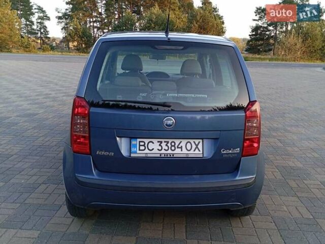 Синий Фиат Идея, объемом двигателя 1.91 л и пробегом 215 тыс. км за 3450 $, фото 2 на Automoto.ua