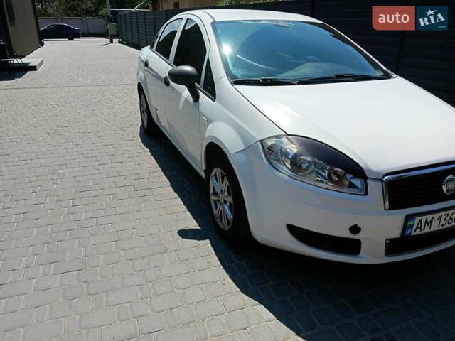 Белый Фиат Линеа, объемом двигателя 1.37 л и пробегом 255 тыс. км за 4700 $, фото 6 на Automoto.ua
