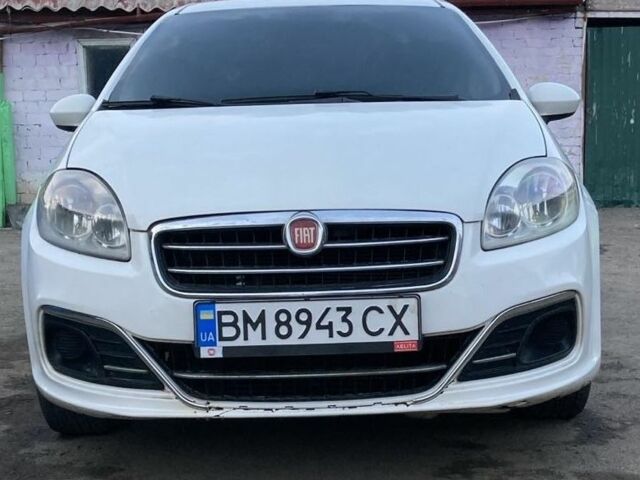 Белый Фиат Линеа, объемом двигателя 1.2 л и пробегом 132 тыс. км за 3500 $, фото 2 на Automoto.ua