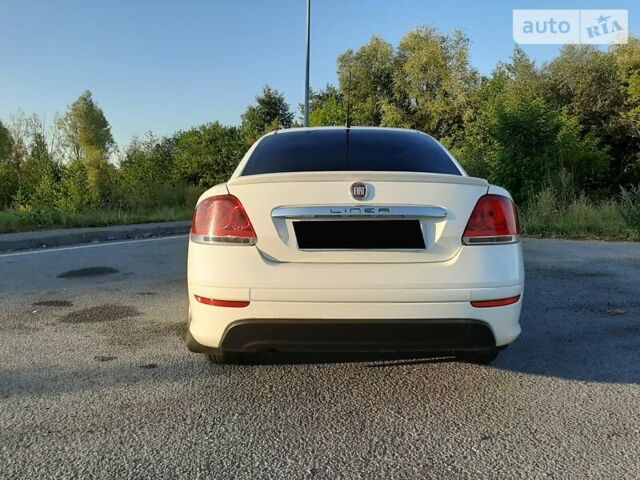 Белый Фиат Линеа, объемом двигателя 1.4 л и пробегом 72 тыс. км за 7300 $, фото 10 на Automoto.ua