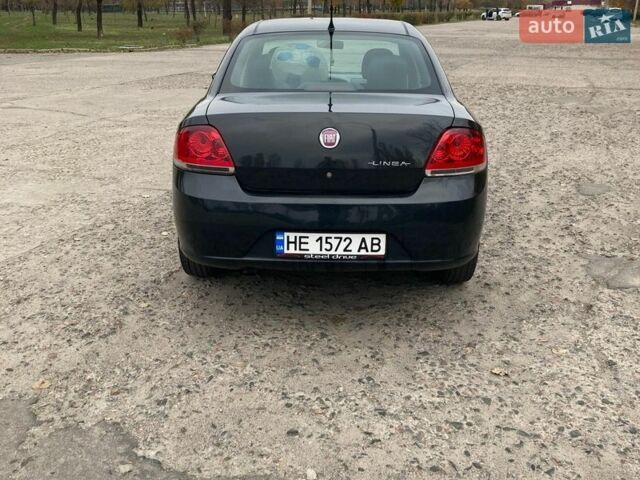Черный Фиат Линеа, объемом двигателя 1.6 л и пробегом 200 тыс. км за 4200 $, фото 1 на Automoto.ua
