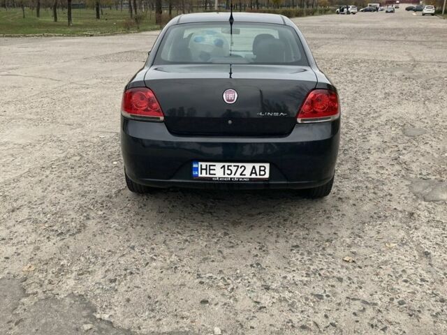 Черный Фиат Линеа, объемом двигателя 1.6 л и пробегом 200 тыс. км за 5000 $, фото 3 на Automoto.ua
