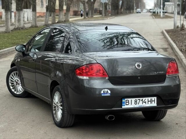 Серый Фиат Линеа, объемом двигателя 1.4 л и пробегом 255 тыс. км за 2950 $, фото 7 на Automoto.ua