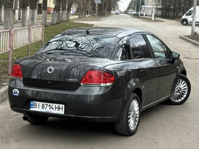 Серый Фиат Линеа, объемом двигателя 1.4 л и пробегом 255 тыс. км за 2950 $, фото 4 на Automoto.ua