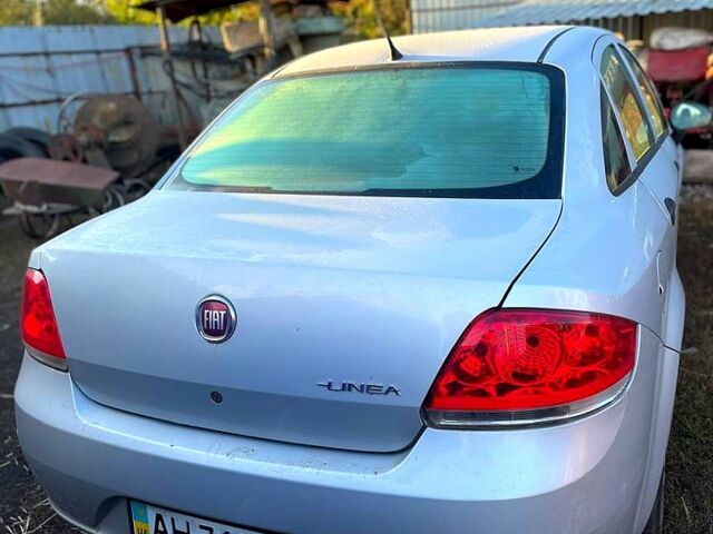Серый Фиат Линеа, объемом двигателя 1.4 л и пробегом 160 тыс. км за 3500 $, фото 1 на Automoto.ua