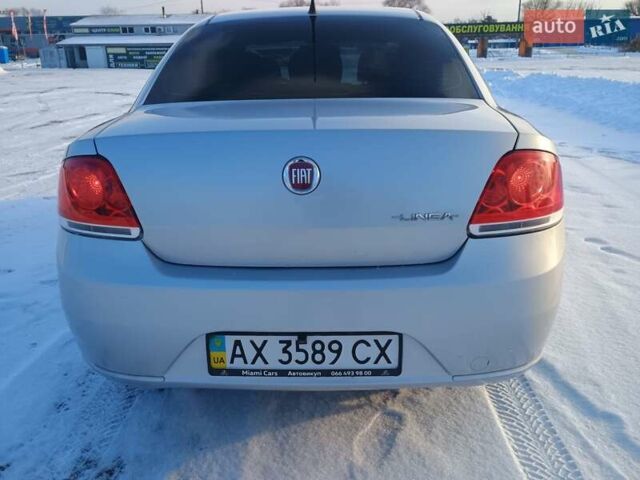Серый Фиат Линеа, объемом двигателя 1.37 л и пробегом 45 тыс. км за 6600 $, фото 3 на Automoto.ua