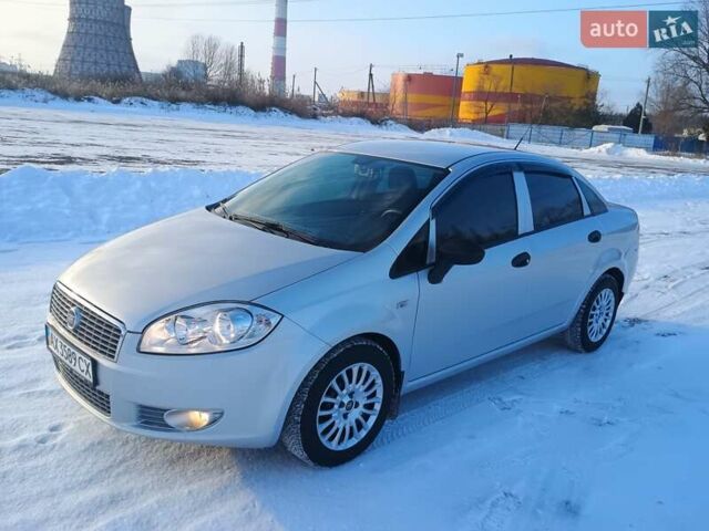 Серый Фиат Линеа, объемом двигателя 1.37 л и пробегом 45 тыс. км за 6600 $, фото 6 на Automoto.ua