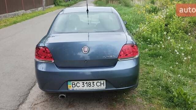 Синий Фиат Линеа, объемом двигателя 1.4 л и пробегом 123 тыс. км за 4800 $, фото 6 на Automoto.ua