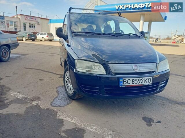 Синій Фіат Мультіпла, об'ємом двигуна 1.6 л та пробігом 238 тис. км за 3150 $, фото 15 на Automoto.ua