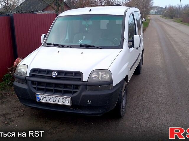 Белый Фиат Добло, объемом двигателя 1.9 л и пробегом 280 тыс. км за 3700 $, фото 6 на Automoto.ua