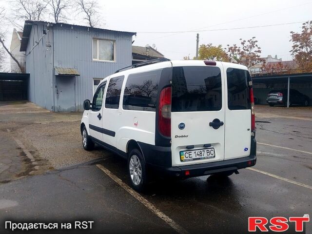 Белый Фиат Добло, объемом двигателя 1.9 л и пробегом 216 тыс. км за 5000 $, фото 4 на Automoto.ua