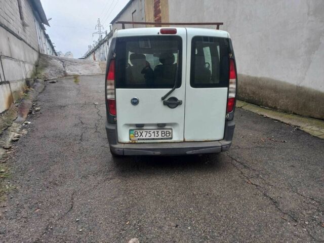 Белый Фиат Добло, объемом двигателя 1.9 л и пробегом 290 тыс. км за 3341 $, фото 4 на Automoto.ua