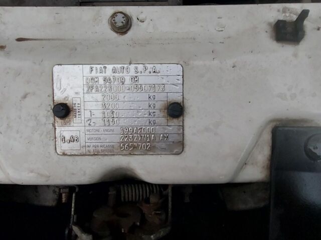 Білий Фіат Добло, об'ємом двигуна 1.2 л та пробігом 500 тис. км за 2950 $, фото 7 на Automoto.ua