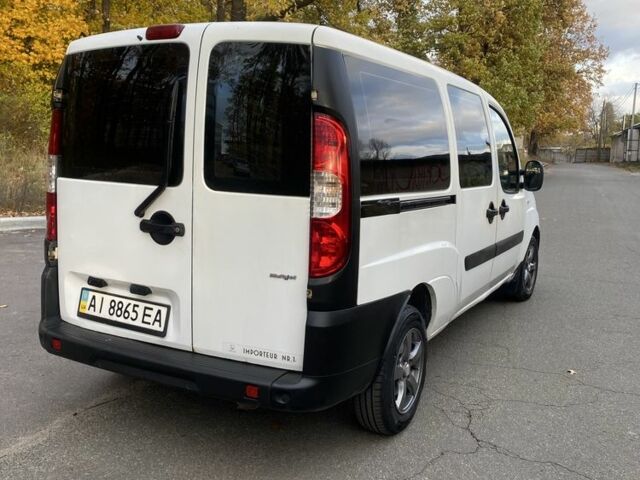 Фіат Добло 2008 у Петропавлівська Борщагівка на Automoto.ua Білий Фіат Добло, об'ємом двигуна 1.9 л та пробігом 250 тис. км за 4500 $, фото 4 на Automoto.ua