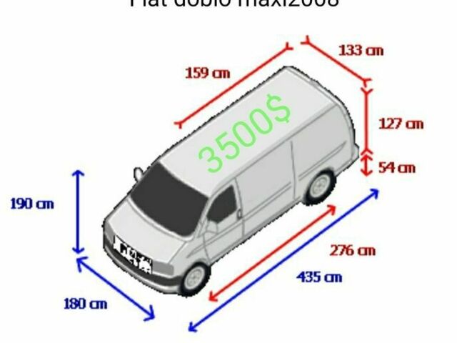 Білий Фіат Добло, об'ємом двигуна 0 л та пробігом 290 тис. км за 3100 $, фото 6 на Automoto.ua