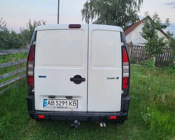 Белый Фиат Добло, объемом двигателя 1.9 л и пробегом 286 тыс. км за 3200 $, фото 11 на Automoto.ua