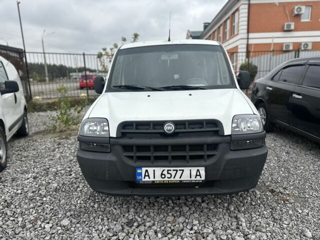 Белый Фиат Добло, объемом двигателя 1.9 л и пробегом 270 тыс. км за 3950 $, фото 1 на Automoto.ua
