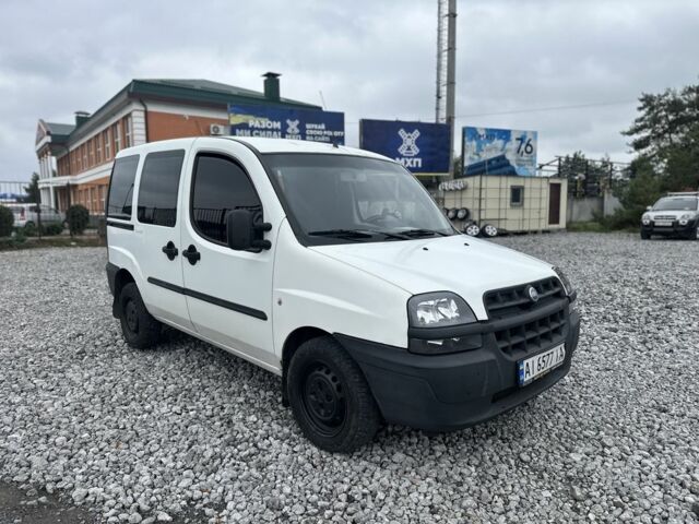 Белый Фиат Добло, объемом двигателя 1.9 л и пробегом 270 тыс. км за 3950 $, фото 4 на Automoto.ua