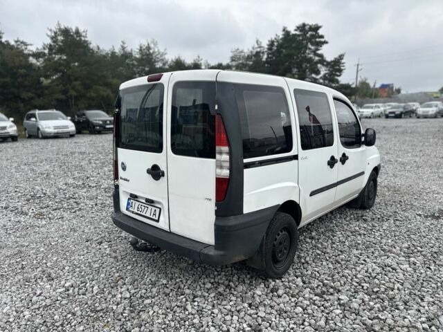 Белый Фиат Добло, объемом двигателя 1.9 л и пробегом 270 тыс. км за 3950 $, фото 5 на Automoto.ua