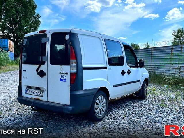 Білий Фіат Добло, об'ємом двигуна 1.9 л та пробігом 351 тис. км за 2700 $, фото 4 на Automoto.ua