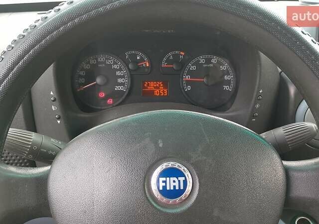 Белый Фиат Добло, объемом двигателя 1.91 л и пробегом 280 тыс. км за 3700 $, фото 3 на Automoto.ua