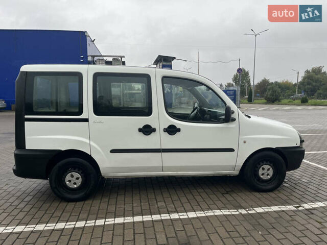 Белый Фиат Добло, объемом двигателя 1.91 л и пробегом 260 тыс. км за 4200 $, фото 12 на Automoto.ua