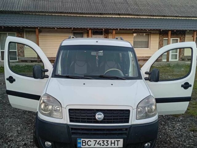 Белый Фиат Добло, объемом двигателя 1.9 л и пробегом 365 тыс. км за 3500 $, фото 6 на Automoto.ua