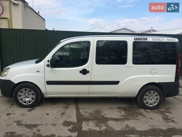 Белый Фиат Добло, объемом двигателя 1.9 л и пробегом 248 тыс. км за 5800 $, фото 3 на Automoto.ua