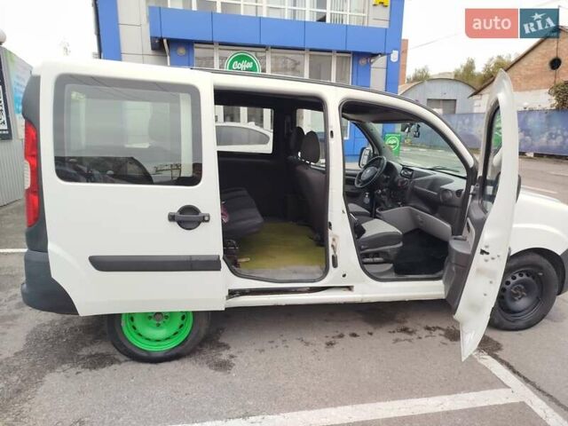 Білий Фіат Добло, об'ємом двигуна 1.91 л та пробігом 339 тис. км за 5480 $, фото 8 на Automoto.ua