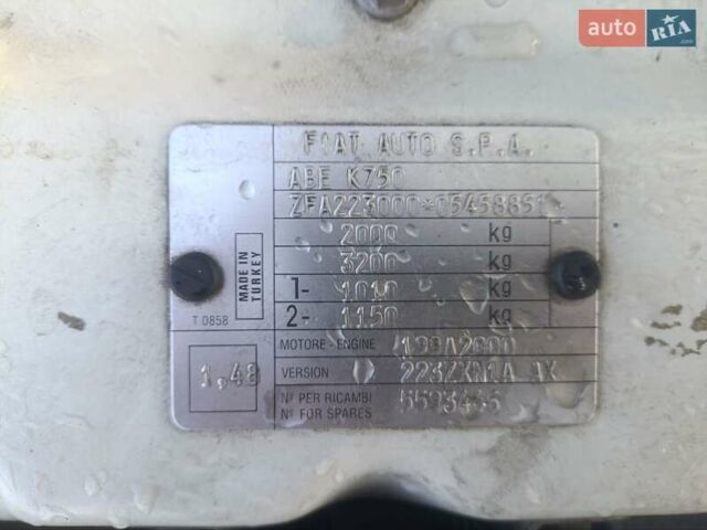 Белый Фиат Добло, объемом двигателя 1.3 л и пробегом 311 тыс. км за 3750 $, фото 24 на Automoto.ua