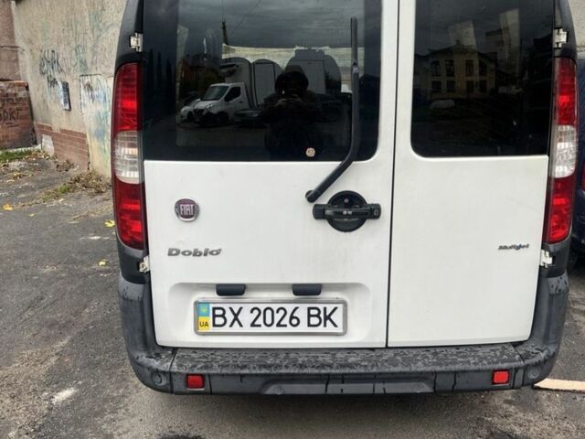 Білий Фіат Добло, об'ємом двигуна 1.2 л та пробігом 206 тис. км за 4300 $, фото 1 на Automoto.ua