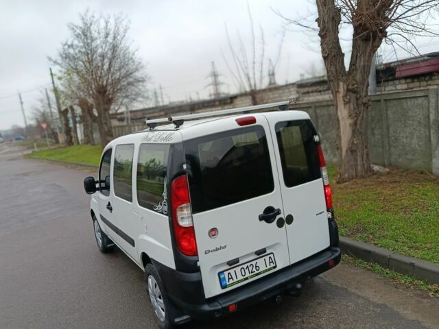 Белый Фиат Добло, объемом двигателя 1.9 л и пробегом 227 тыс. км за 4500 $, фото 9 на Automoto.ua