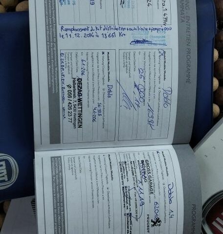 Белый Фиат Добло, объемом двигателя 1.4 л и пробегом 140 тыс. км за 5900 $, фото 28 на Automoto.ua