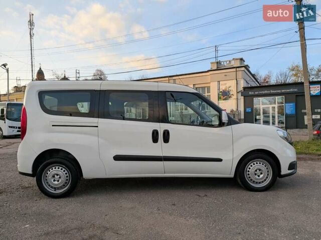 Белый Фиат Добло, объемом двигателя 1.3 л и пробегом 100 тыс. км за 10800 $, фото 5 на Automoto.ua