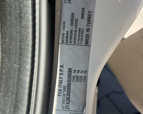 Белый Фиат Добло, объемом двигателя 1.6 л и пробегом 182 тыс. км за 11450 $, фото 19 на Automoto.ua