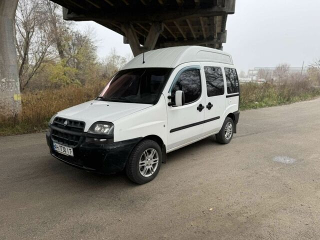 Белый Фиат Добло, объемом двигателя 1.6 л и пробегом 300 тыс. км за 3000 $, фото 3 на Automoto.ua