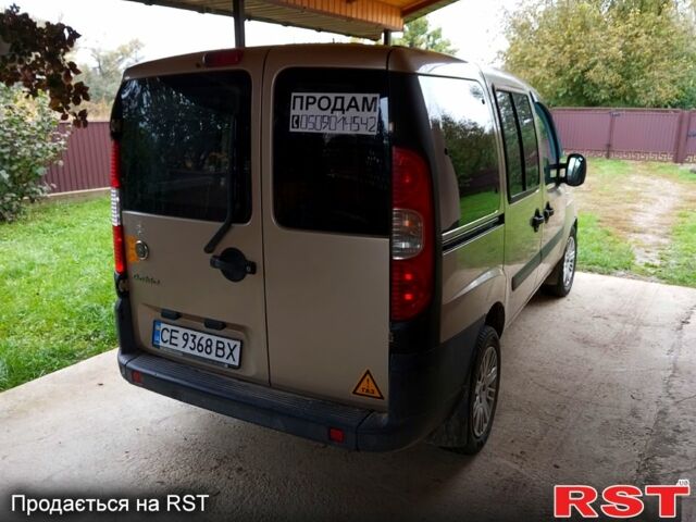 Бежевый Фиат Добло, объемом двигателя 1.4 л и пробегом 200 тыс. км за 5000 $, фото 1 на Automoto.ua