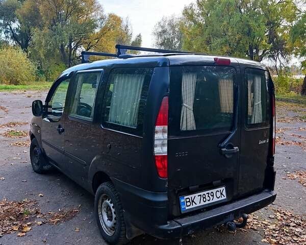 Чорний Фіат Добло, об'ємом двигуна 1.91 л та пробігом 235 тис. км за 3400 $, фото 6 на Automoto.ua