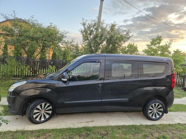 Черный Фиат Добло, объемом двигателя 1.6 л и пробегом 330 тыс. км за 6900 $, фото 6 на Automoto.ua